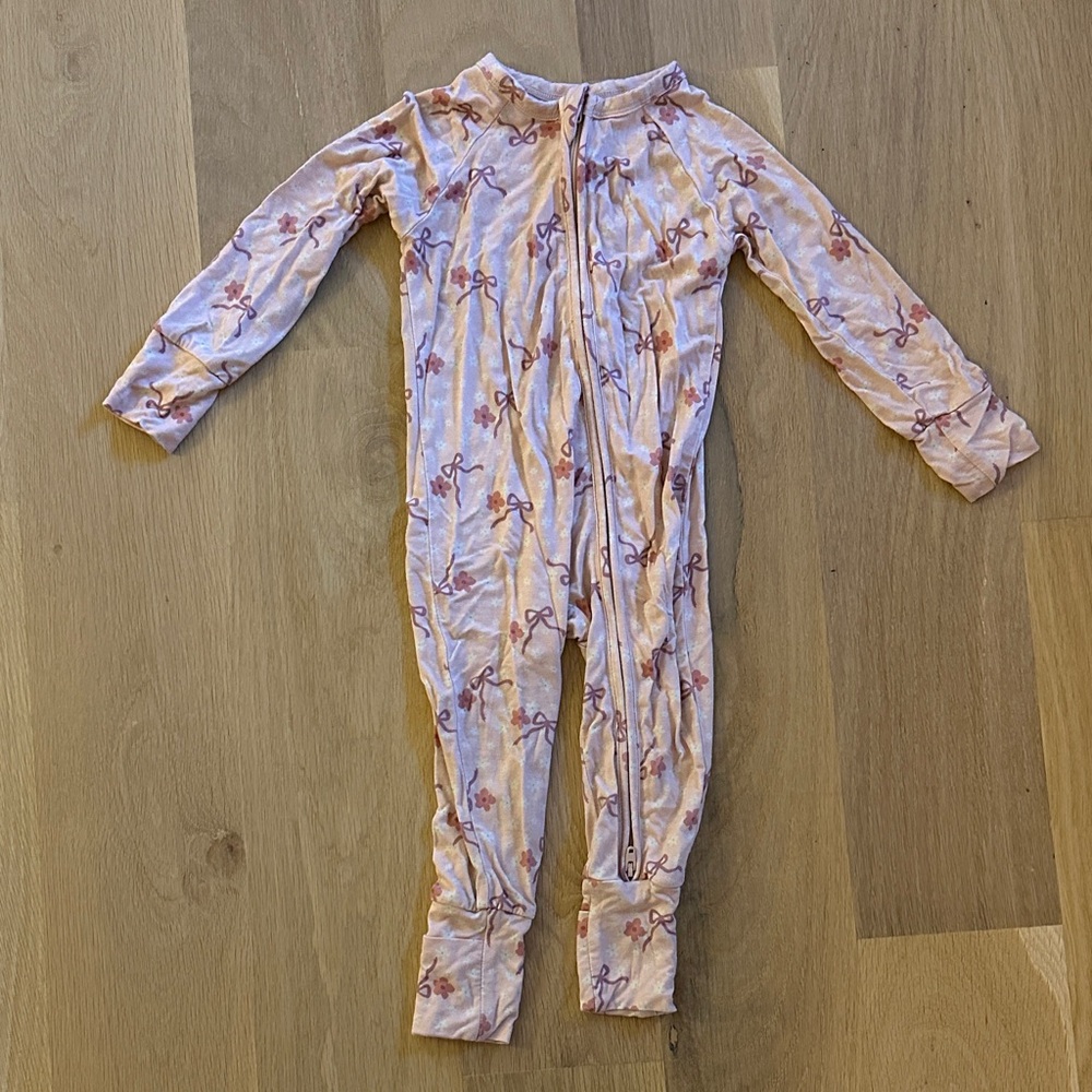 Pink Bow Patterned PJs